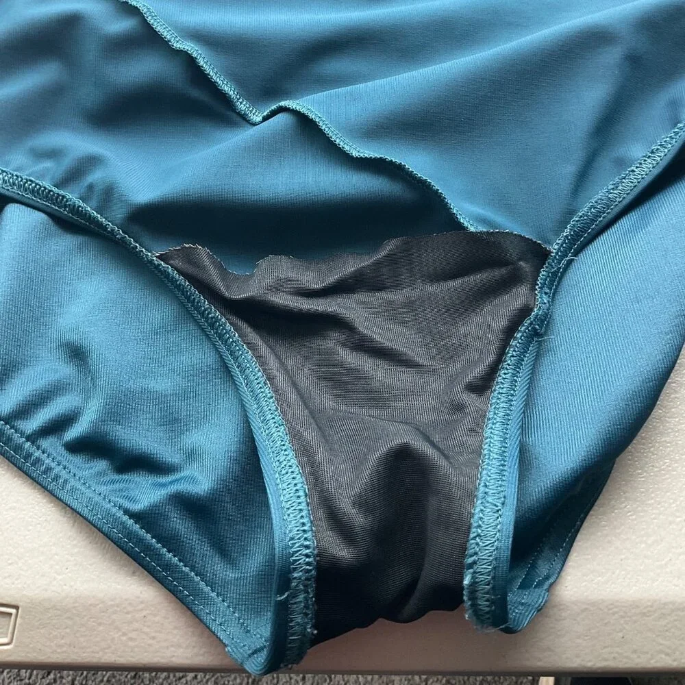 Miraclesuit Large Nova Green Must Have Oceanus One-Piece Swimsuit Draped - Picture 14 of 16